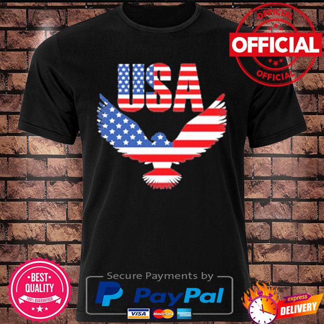 Independence day 4th of july usa eagle heart American patriot armed forces memorial day shirt