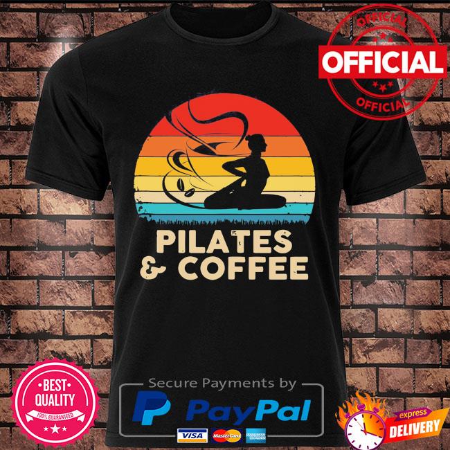 Pilates and coffee vintage shirt