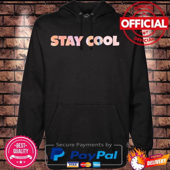 Stay cool s Hoodie black