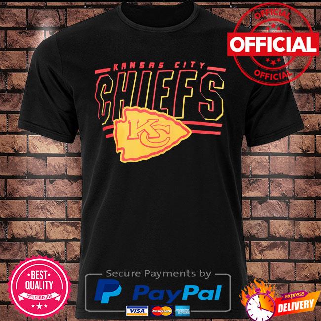 Junk food clothing Kansas city Chiefs black team slogan short sleeve  fashion shirt, hoodie, sweater, long sleeve and tank top