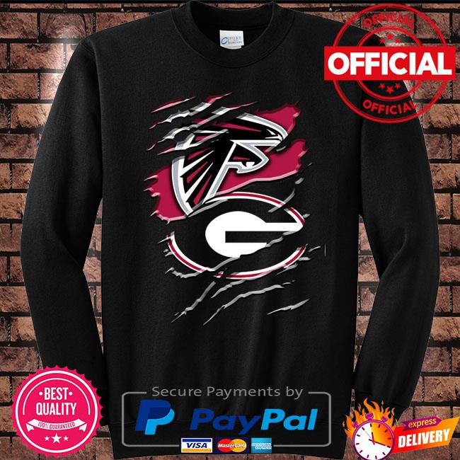 Blood Inside Me Atlanta Falcons And Georgia Bulldogs 2023 shirt