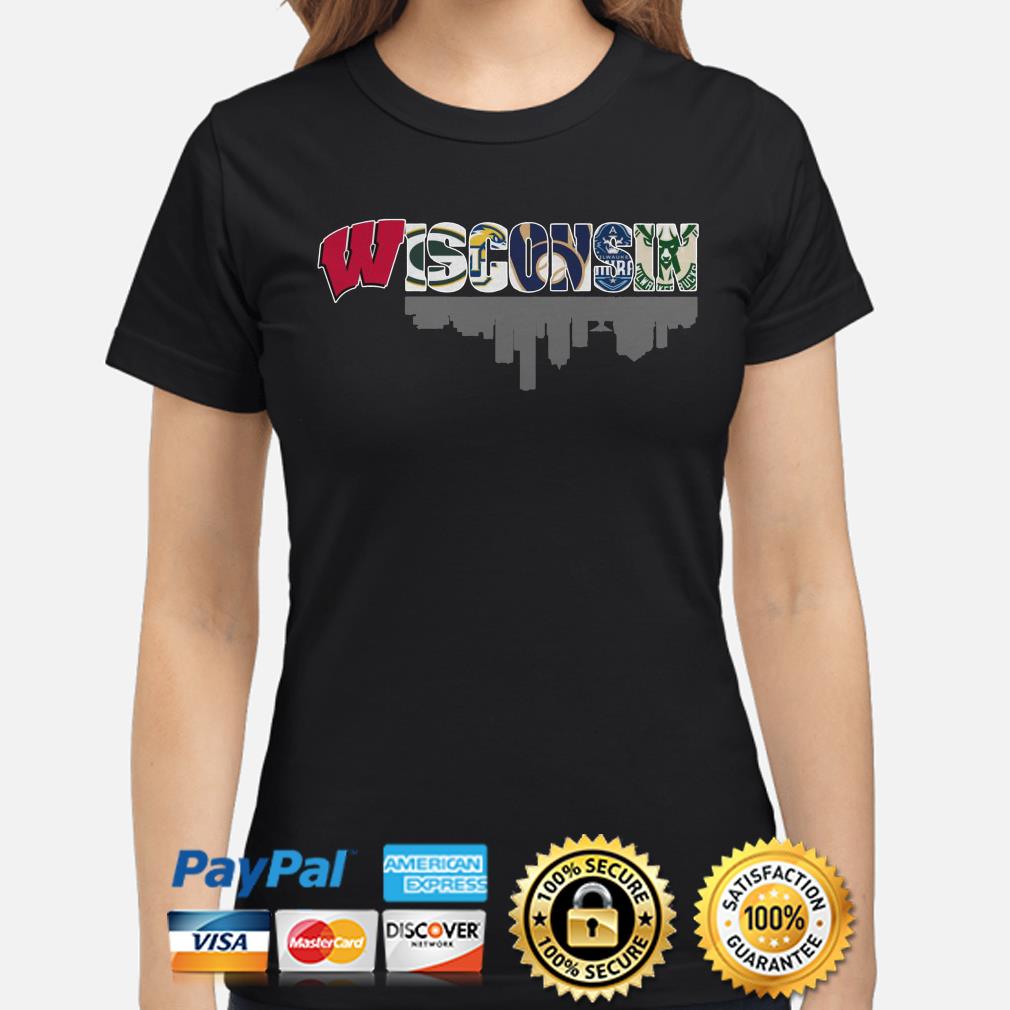 Wisconsin Packers Wisconsin Brewers Wisconsin Bucks T-shirt - Shibtee  Clothing