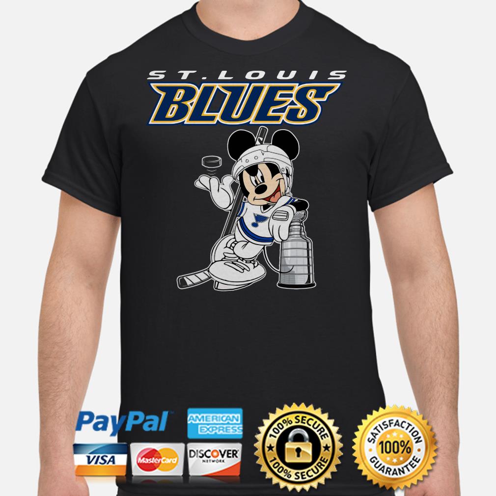 Disney Mickey mouse St. Louis Blues stanley cup champions shirt