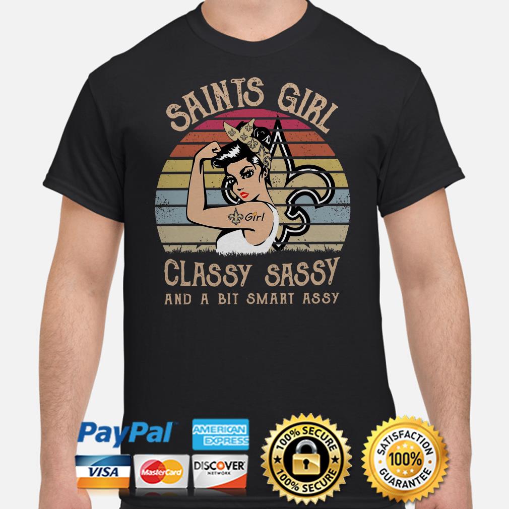 Official Seattle Seahawks girl classy sassy and a bit smart assy vintage  shirt