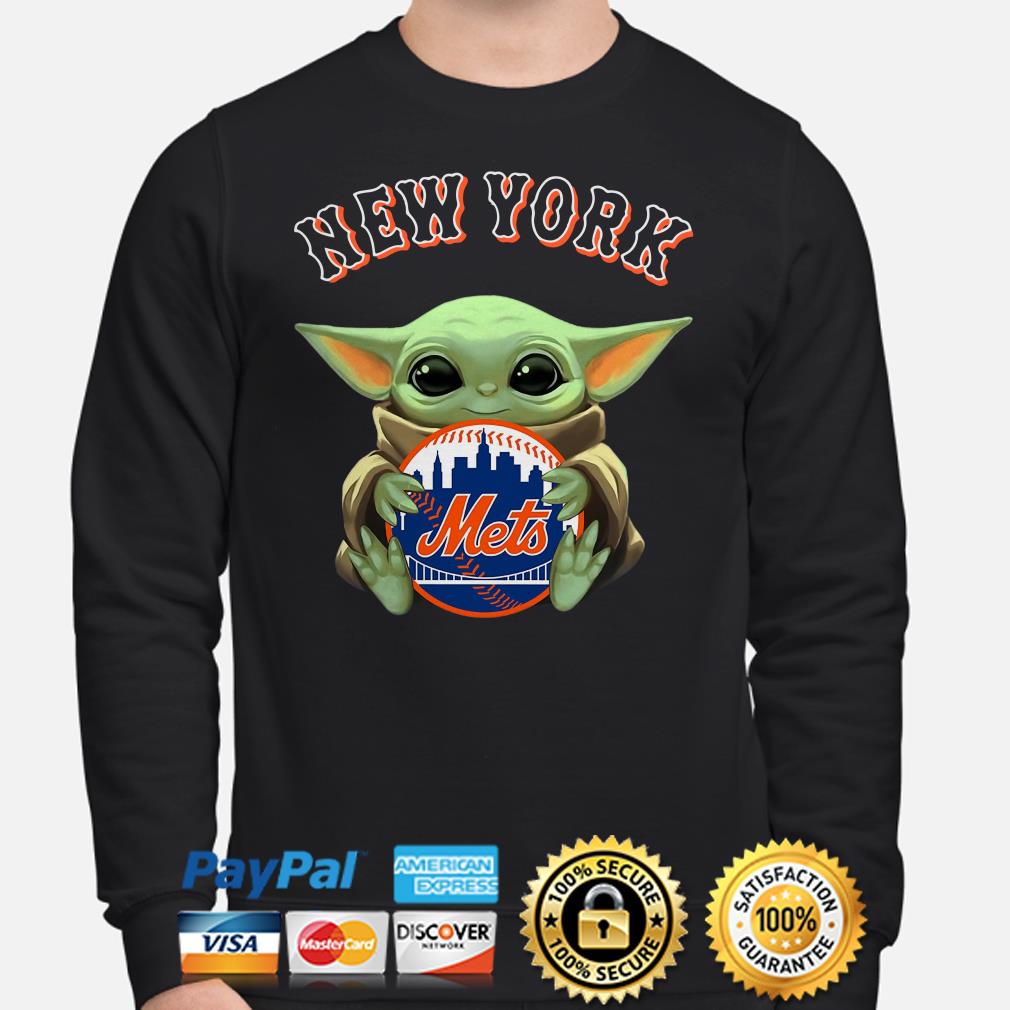 New York Mets Baby Yoda T Shirt Blue A8 (2021 UPDATED)