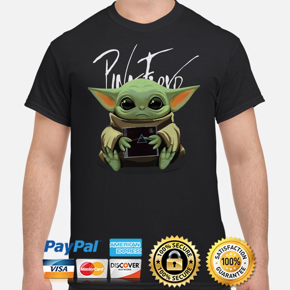 Official Baby Yoda Hug Pink Floyd Album Shirt - Thefirsttees