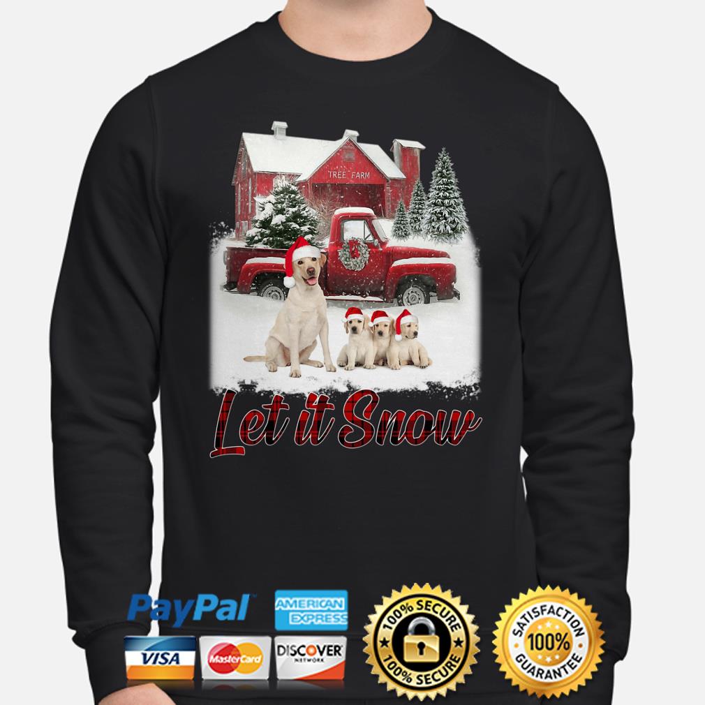 let it snow sweater santa walmart