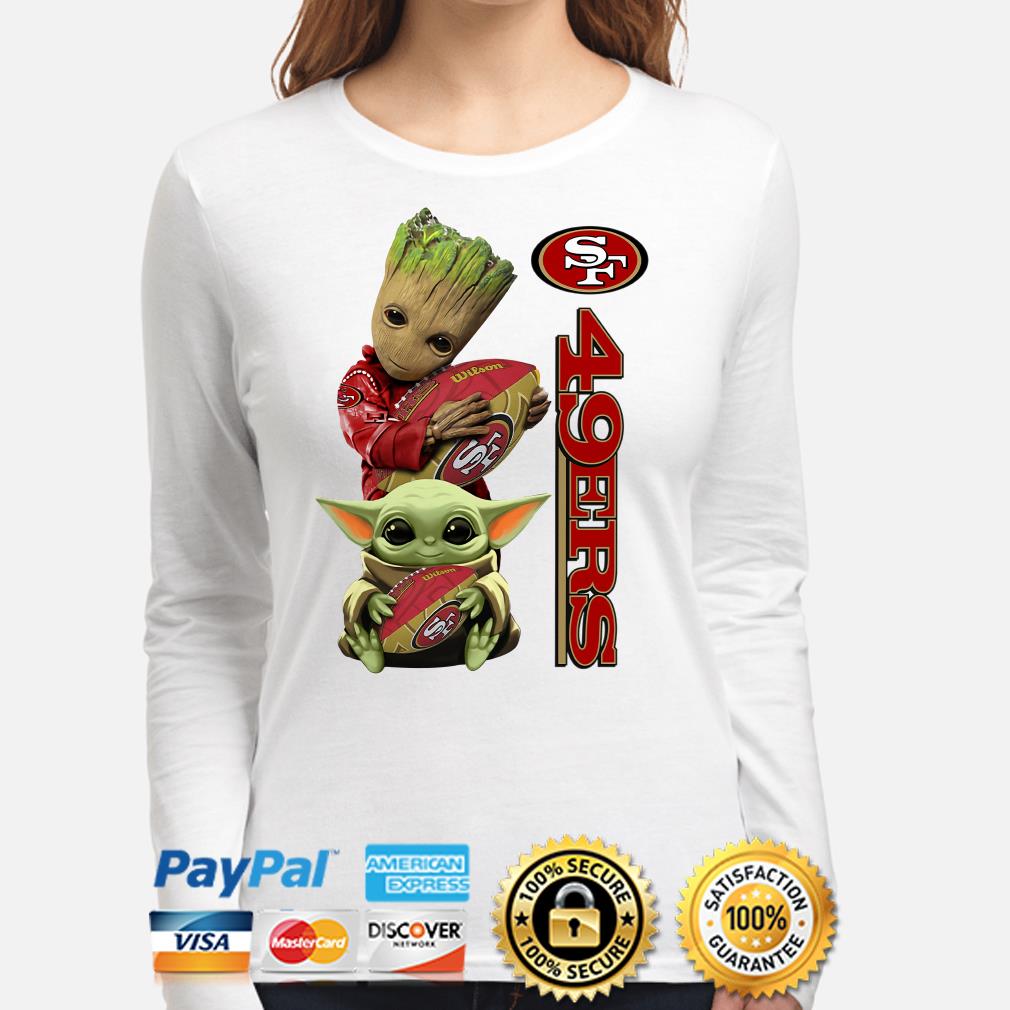 Baby Yoda hug San Francisco 49Ers 2020 shirt, hoodie, sweater and