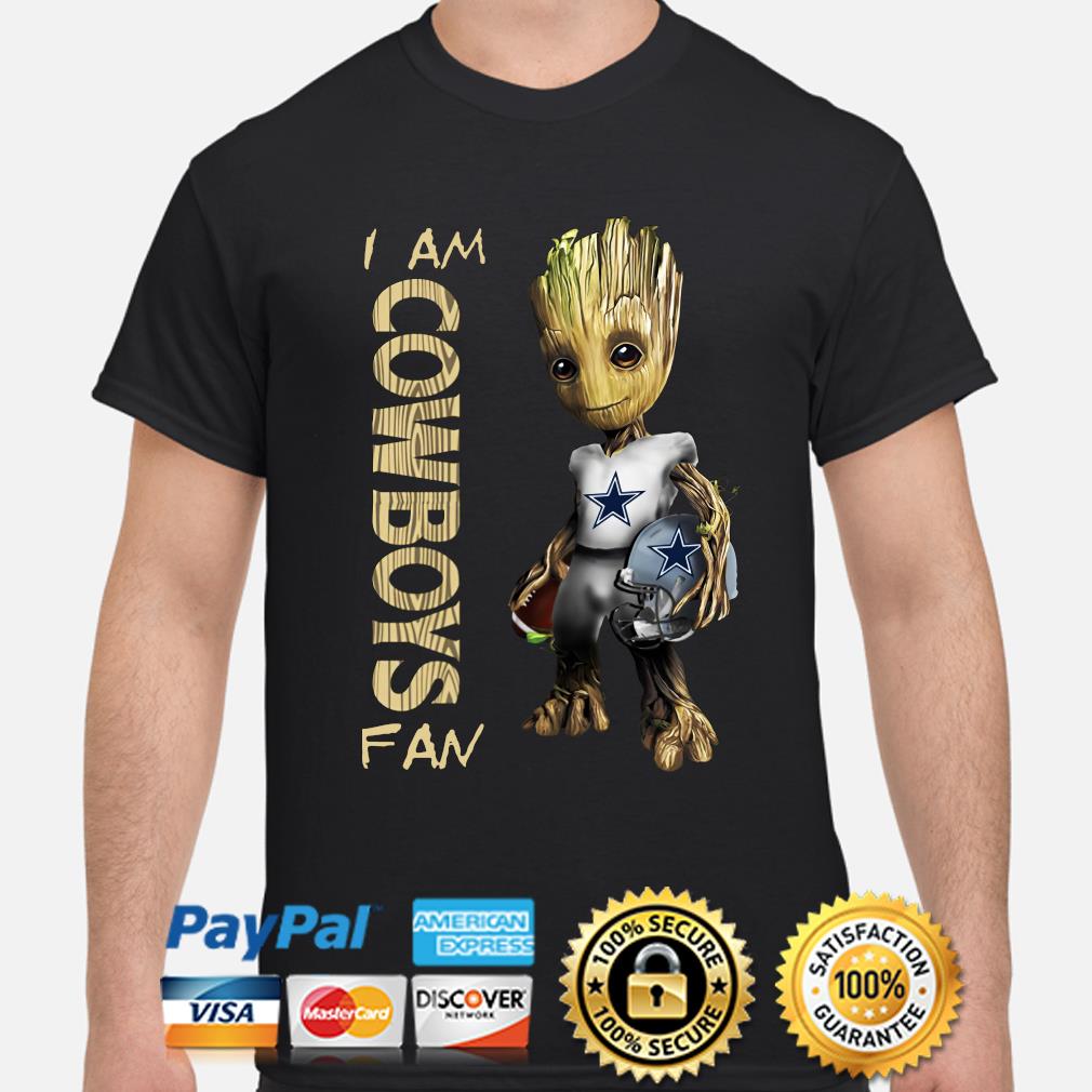 I Am Groot Dallas Cowboys Shirt - High-Quality Printed Brand