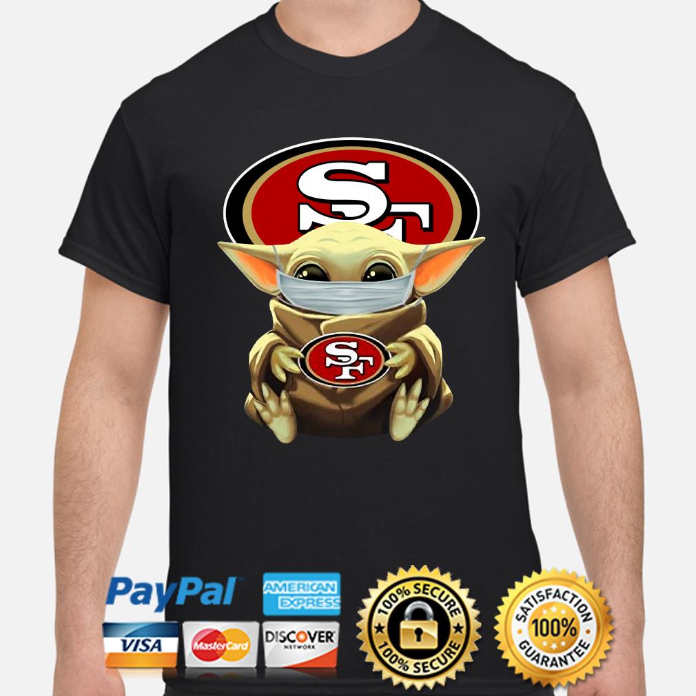 San Francisco 49ers T-Shirt Baby Yoda 49ers Gift - Personalized Gifts:  Family, Sports, Occasions, Trending