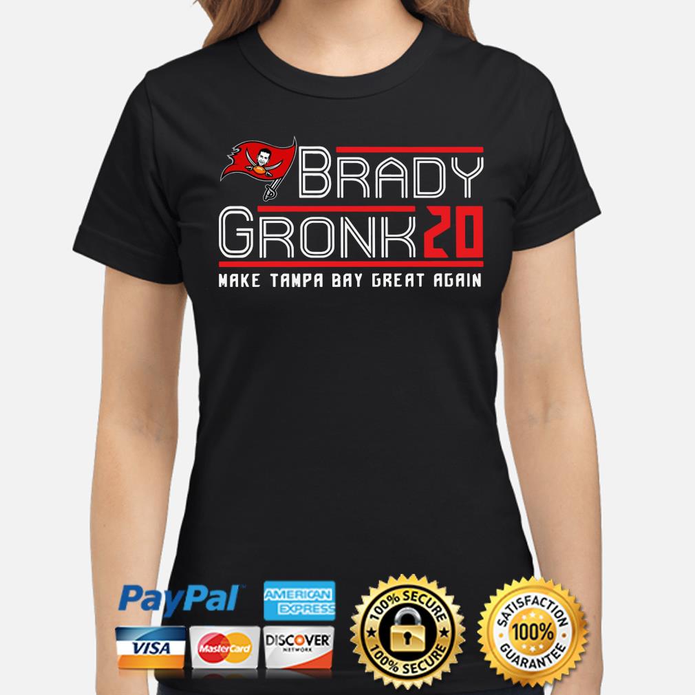 Tom Brady Gronk 20 make Tampa Bay great again shirt - Bouncetees