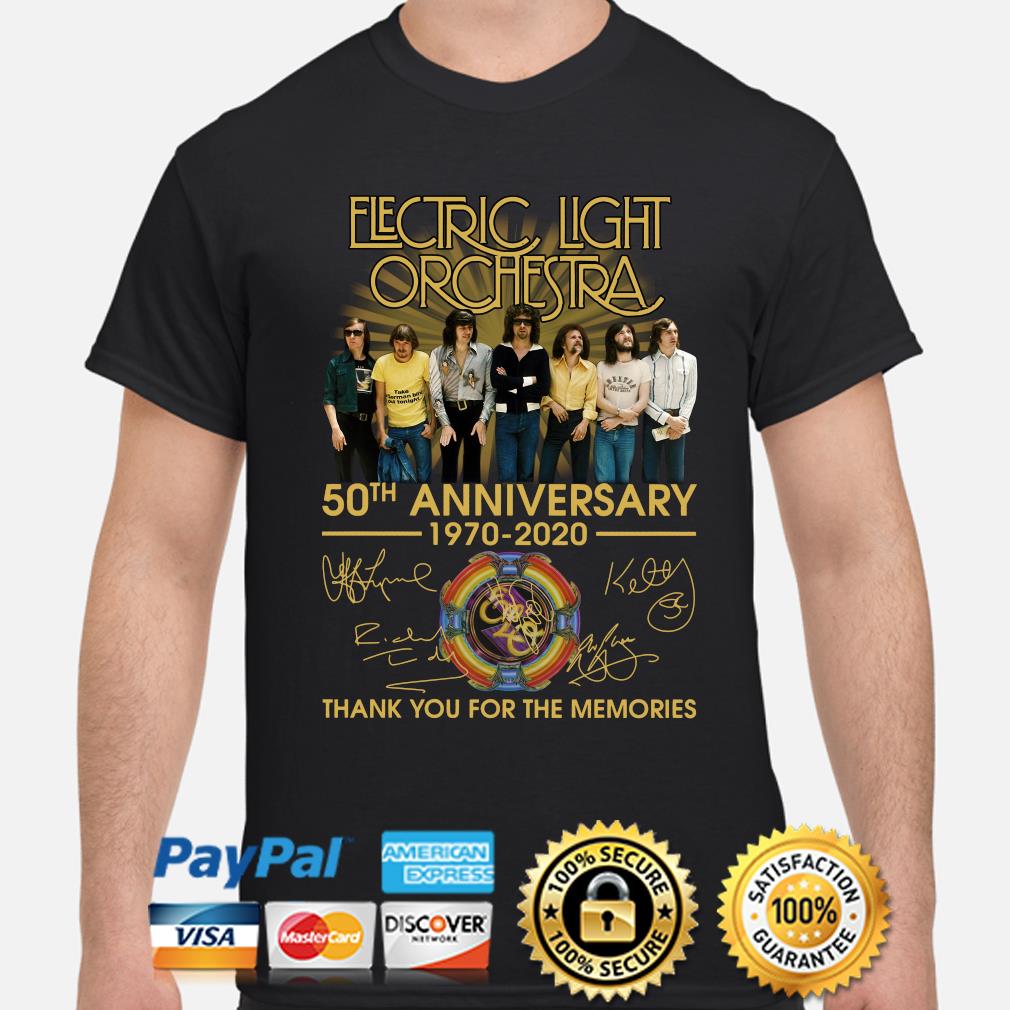 Electric Light Orchestra 50th Anniversary 1970-2020 Signatures T