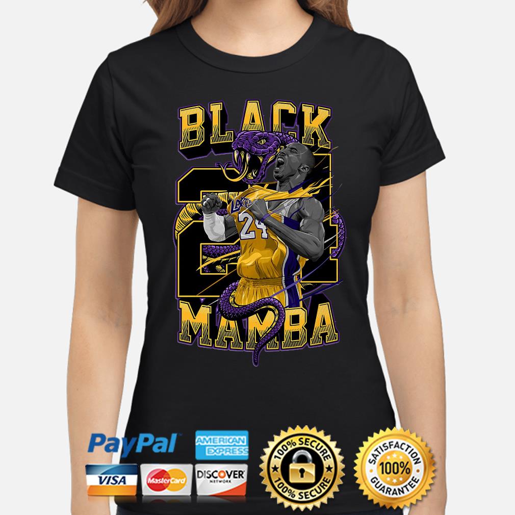 Official Kobe Bryant Black Mamba NBA 2K24 Fan Gifts Shirt - Limotees