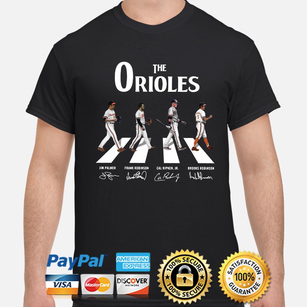 The Orioles Abbey Road Signatures Shirt - Baseball Fan Gift - iTeeUS