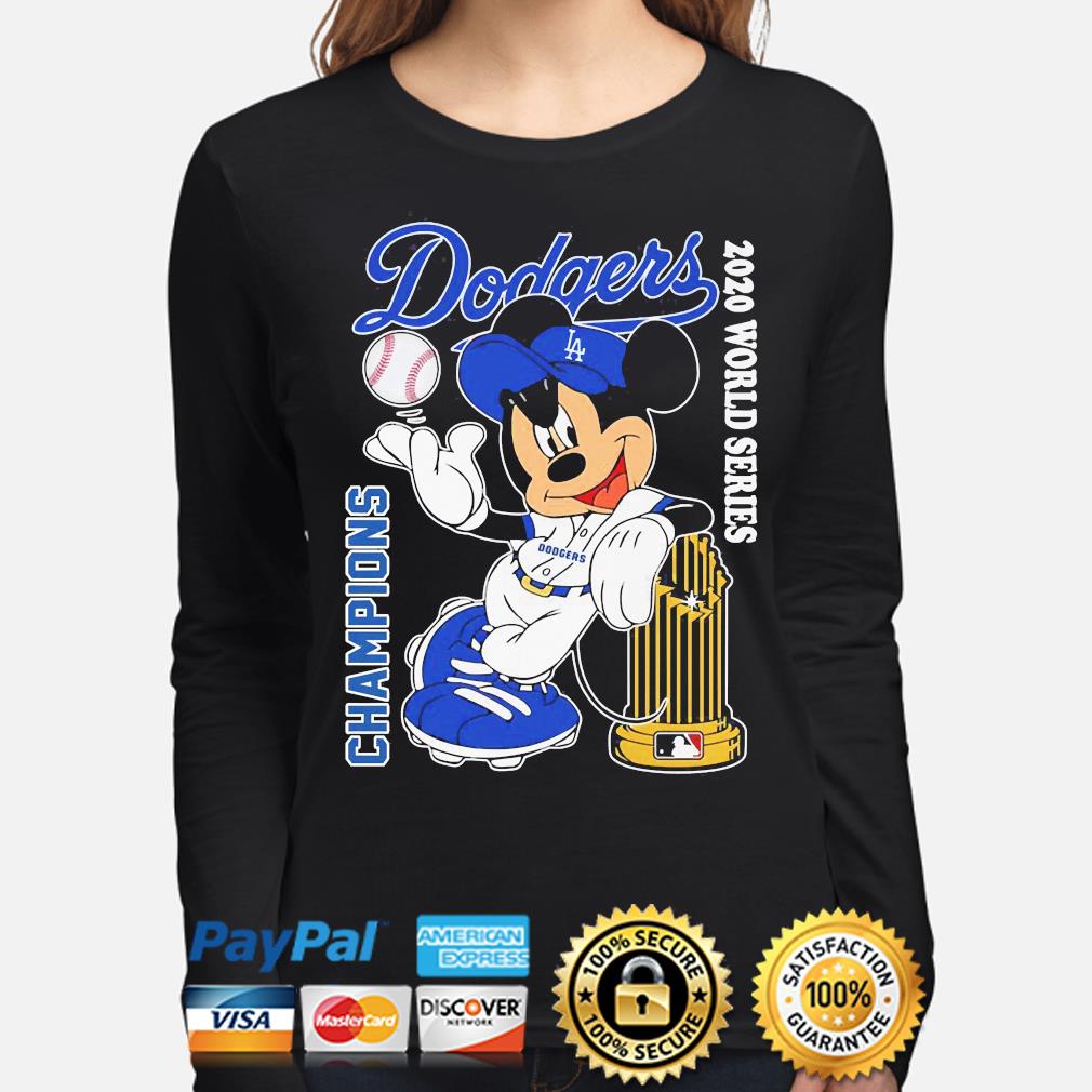 Mickey Hands La Dodgers Long Sleeve Shirt