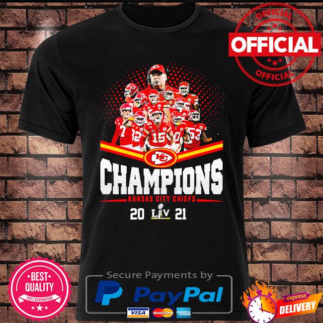 Kansas City Chiefs AFC Championship 2021 Champions NFL Football Kansas City  Chiefs T-Shirt - ShirtElephant Office