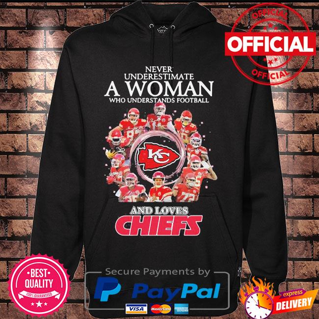 Never Underestimate A Woman Who Understands Football And Loves Kansas City  Chiefs Beat Detroit Lions shirt, hoodie, sweater, long sleeve and tank top