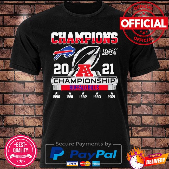 The champions 2021 afc championship with buffalo bills shirt - Bouncetees